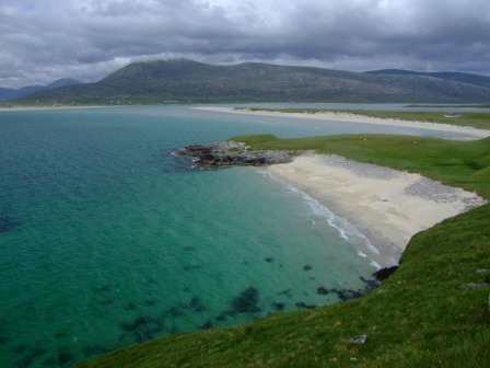 Harris beaches around Seilibost