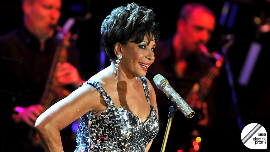 Dame Shirley Bassey at the Electric Proms 2009