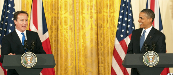 David Cameron and Barack Obama