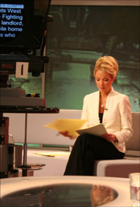 Alex in front of the 'Window on the World'