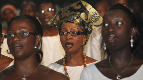 Church congregation (AP)