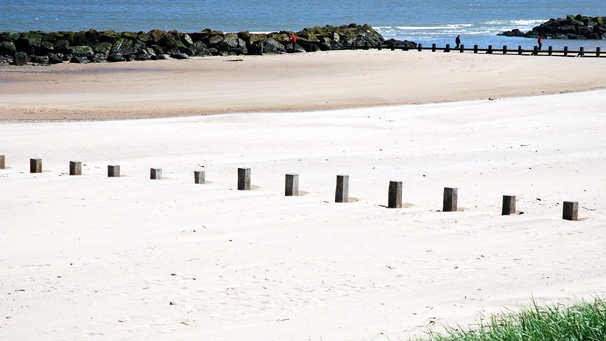 Groynes at Aberdeen beach
