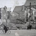 domb damge outside st.annes cathedral