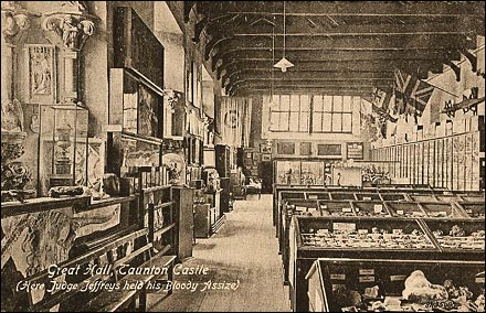 Taunton Castle in circa 1905