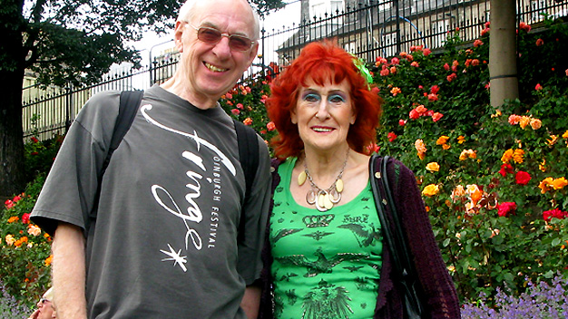 Tourists enjoying the festival weather