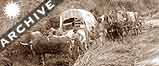 Mormon pioneers trekking across America