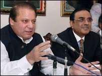 نواز شریف اور آصف علی زرداری