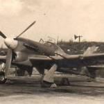 Waiting for take-off, 1940-41.