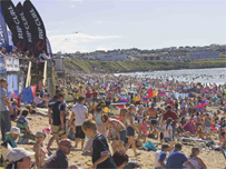 Fistral Beach - home of the Boardmasters