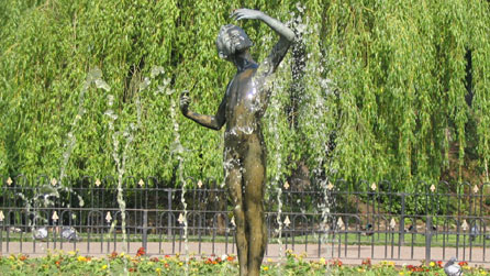 Joyance statue by Goscombe John. Photo: Cardiff Council