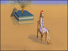 نمایی از فیلم "اما اگر بهار نیاید "ساخته علیرضا درویش 