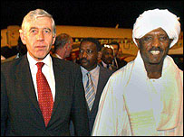 برطانوی وزیر خارجہ اس وقت سوڈان میں ہیں