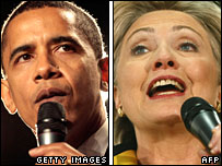 Clinton dhe Obama 