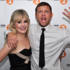 Dermot signals Duffy's three wins of the evening - Best British Female, Best British Album for Rockferry, and Best British Breakthrough Act.
