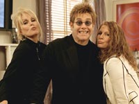 The girls and Elton