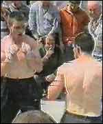 Bare knuckle fight