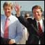 John Kerry (esq) e John Edwards