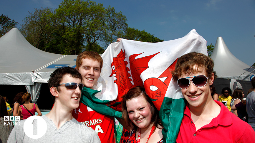 Photos of the Radio 1's Big Weekend audience on Saturday