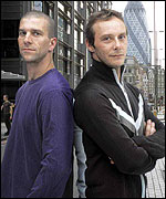 Picture: Michael Nunn and Billy Trevitt