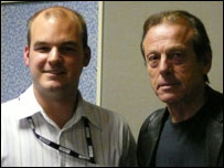 Andrew Easton and Leslie Grantham