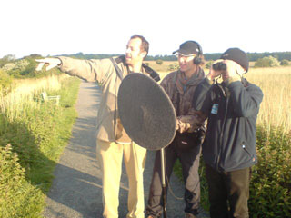 Recording at RSPB Minsmere