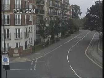 The Devonshire Road junction on Cumberland Place.