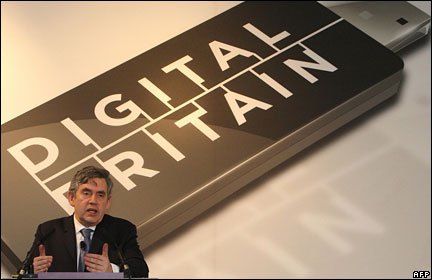 Gordon Brown at Digital Britain summit