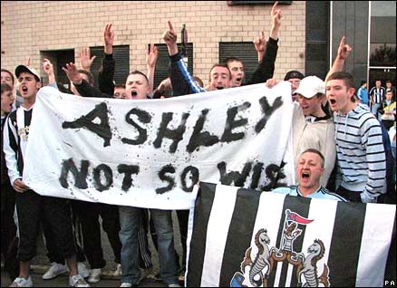 Newcastle United fans