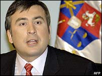 Gruzínský prezident Michail Saakašvili