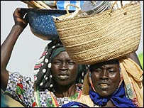 Darfur'daki mülteciler