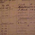Air-Raid Wardens Log Book