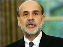Thống đốc Cục dự trữ liên bang Mỹ Ben Bernanke 