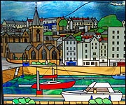 Stained glass window