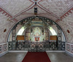 The interior of the Italian Chapel 
