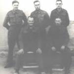 Sid Harland Front Row left