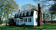 Photograph showing Surrender house, Yorktown