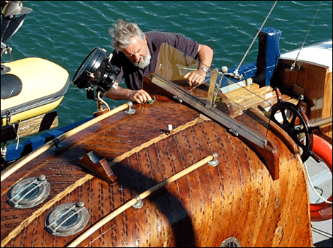 Master mariner Bob Asplet