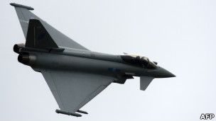 الطائرة المقاتلة تايفون 