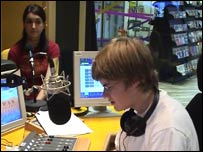 Wavelengths: Renee and Andy in the studio