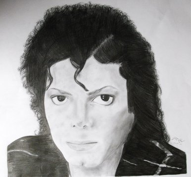 A younger Michael Jackson