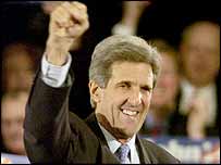 ABD'de Demokrat Parti'nin başkan adaylarından Senatör John Kerry