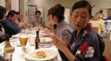 Japanese theme night at restaurant