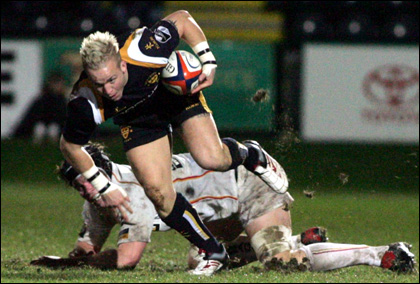 Worcester Warriors 23 - 10 Newport Dragons