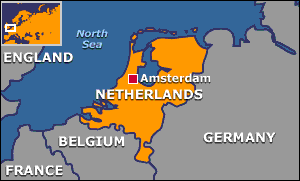 Map of the Netherlands