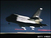 Přistávání Discovery