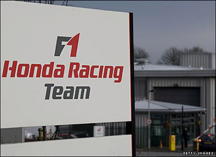 Honda Racing's Brackley base