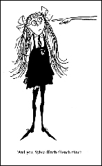 St Trinian's drawing