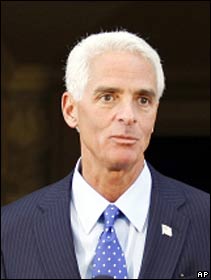 Florida Governor Charlie Crist