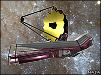 نقشی از تلسکوپ فضایی جیمز وب