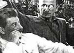 Photograph showing Stalin and Beria